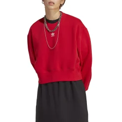 Adicolor Essentials Crew Sweatshirt Red