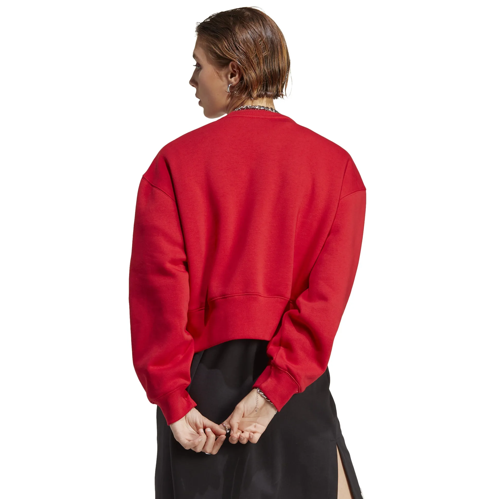 Adicolor Essentials Crew Sweatshirt Red
