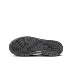Air Jordan 1 Mid Black White Iron Grey