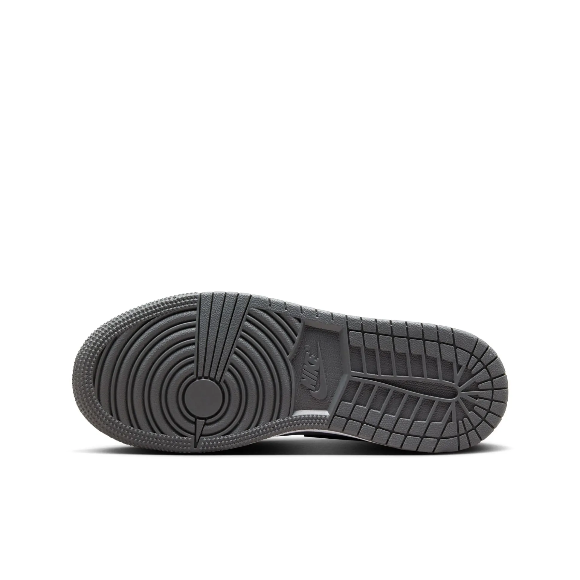 Air Jordan 1 Mid Black White Iron Grey