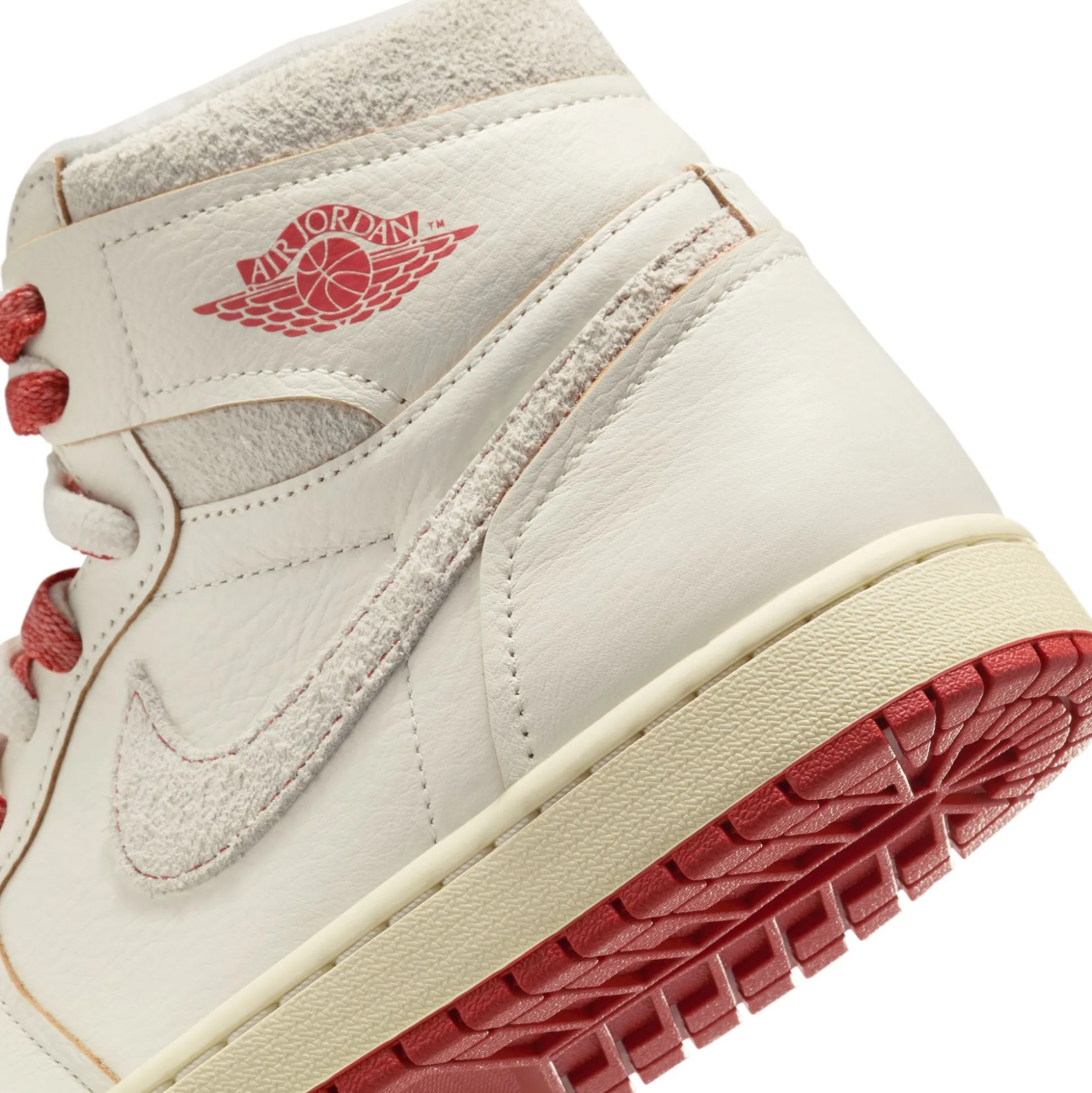 Air Jordan 1 Retro High Rare Air Sail Cinnabar