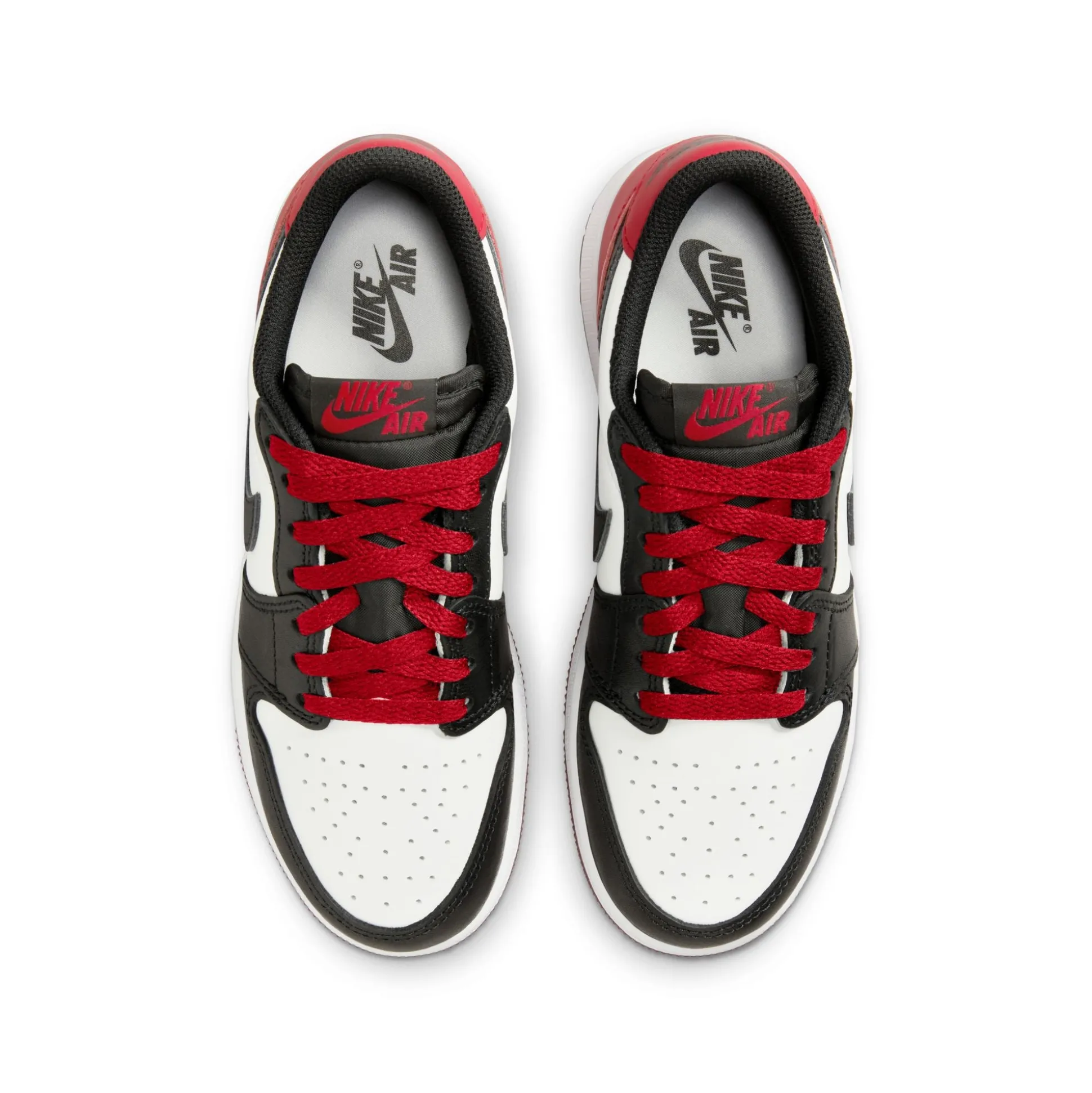 Air Jordan 1 Retro Low OG Black Toe Grade GS