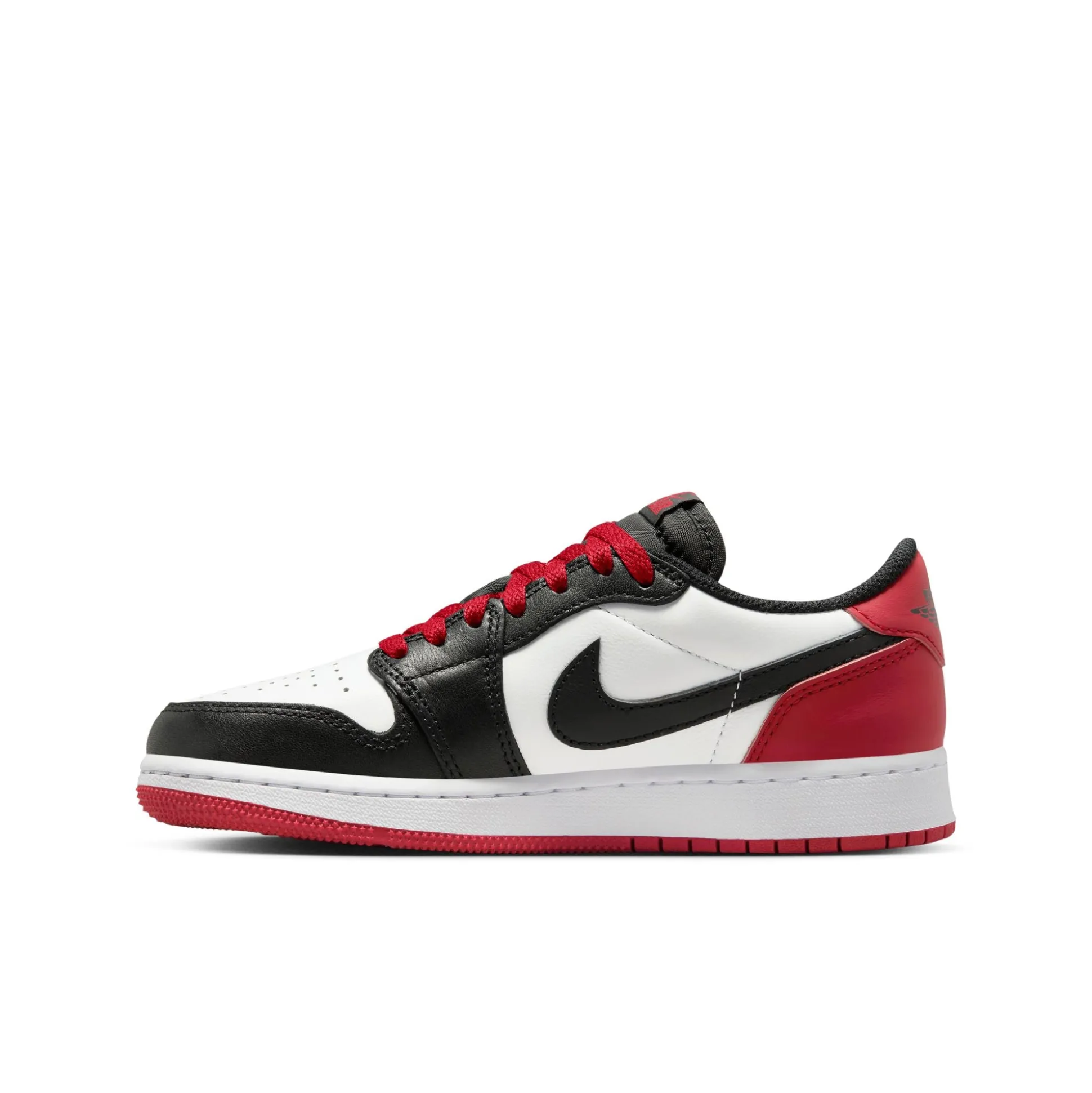 Air Jordan 1 Retro Low OG Black Toe Grade GS