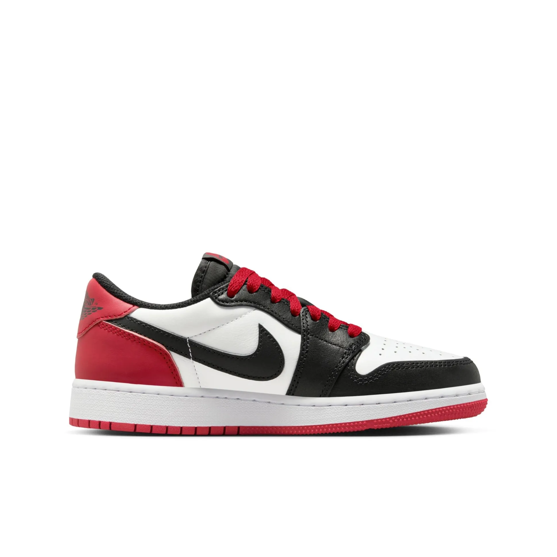 Air Jordan 1 Retro Low OG Black Toe Grade GS