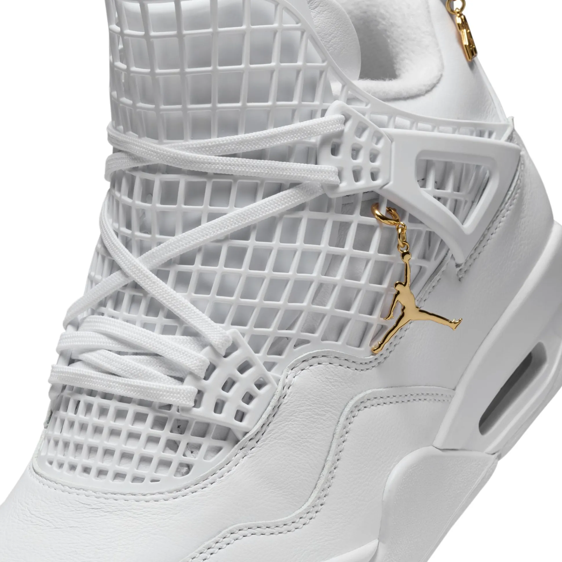 Air Jordan 4 Retro Net White
