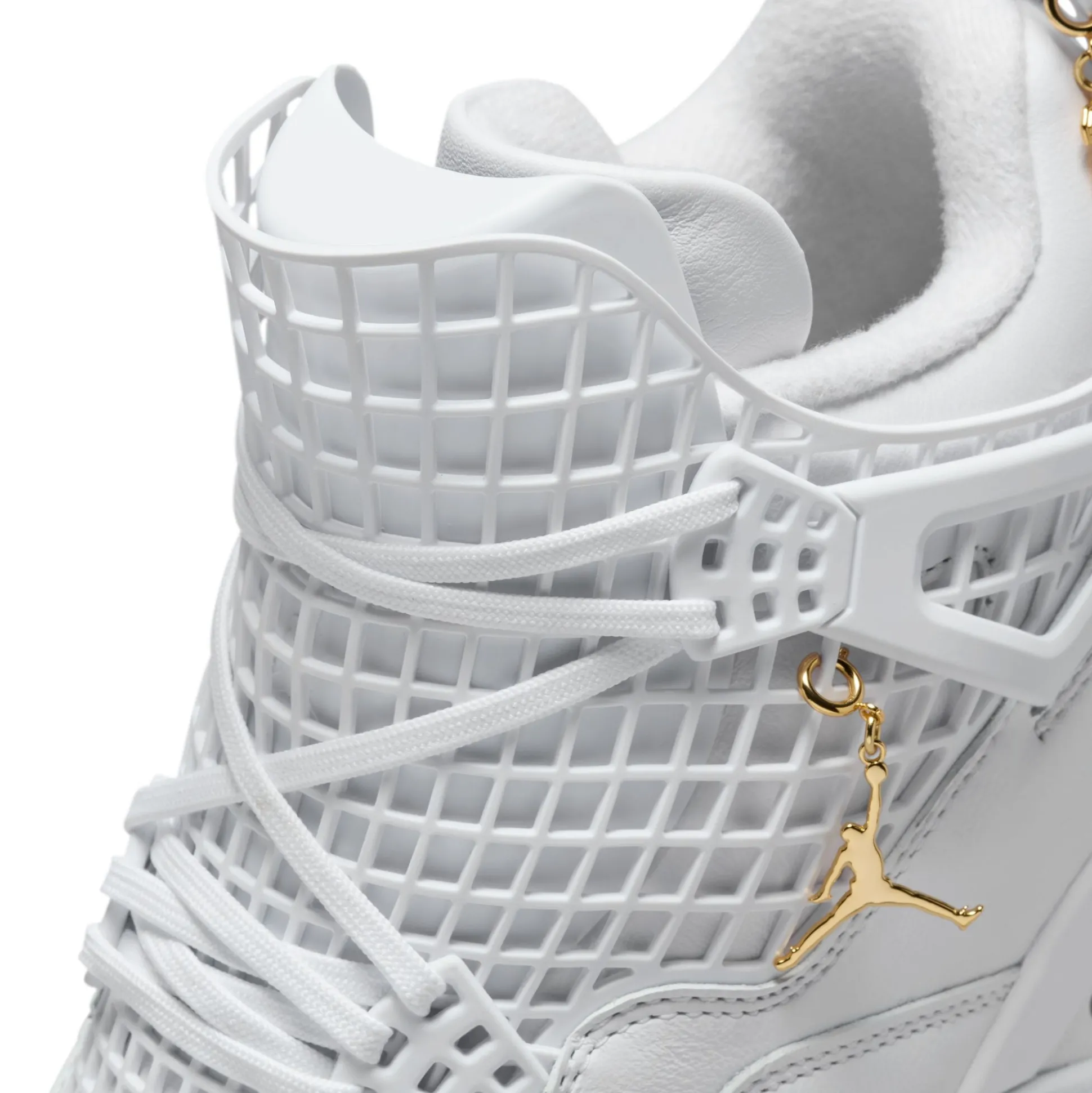 Air Jordan 4 Retro Net White