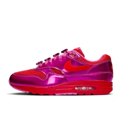 Air Max 1 Premium Playful Pink and University Red