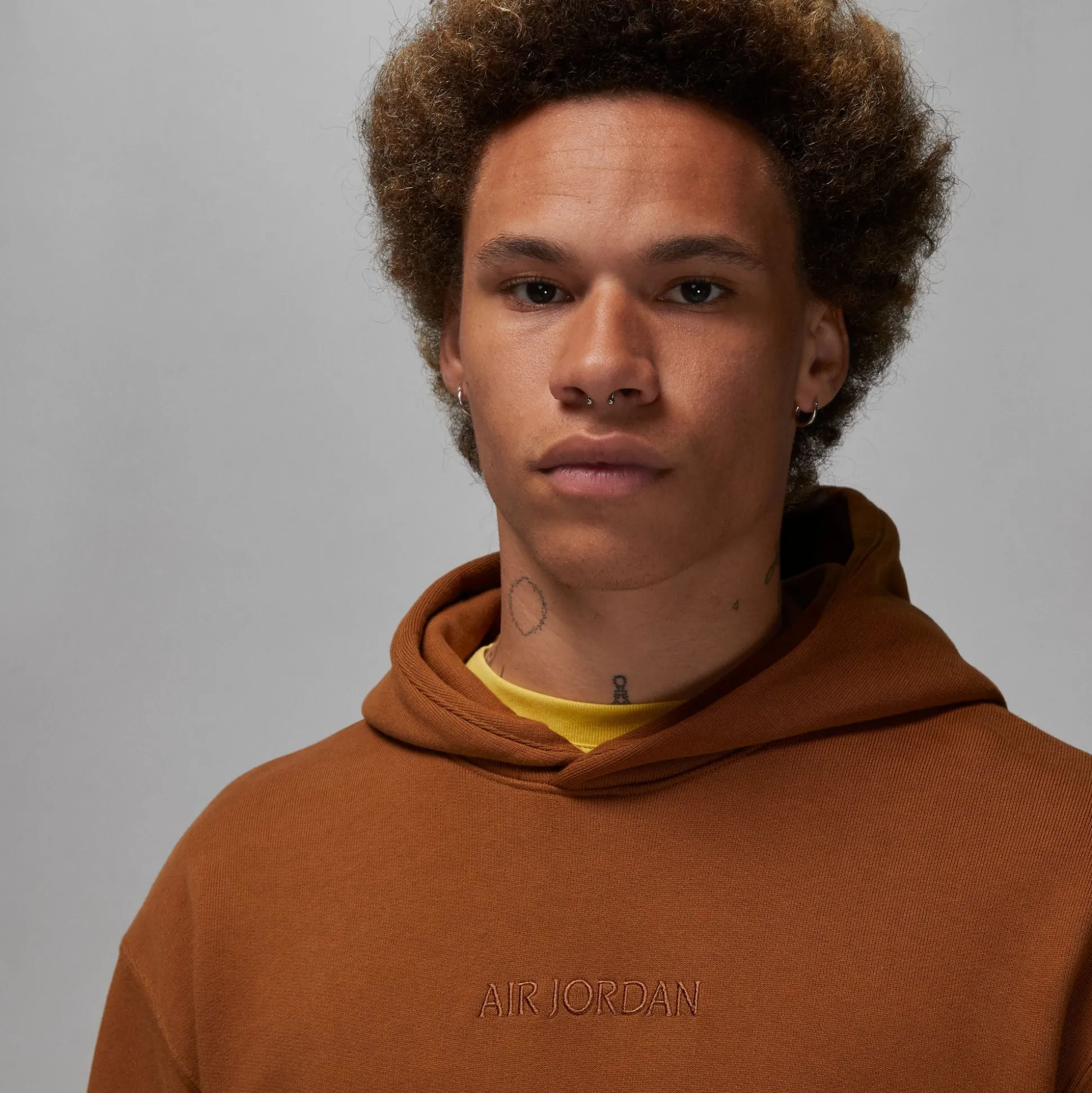 Air Wordmark Fleece Pullover Hoodie