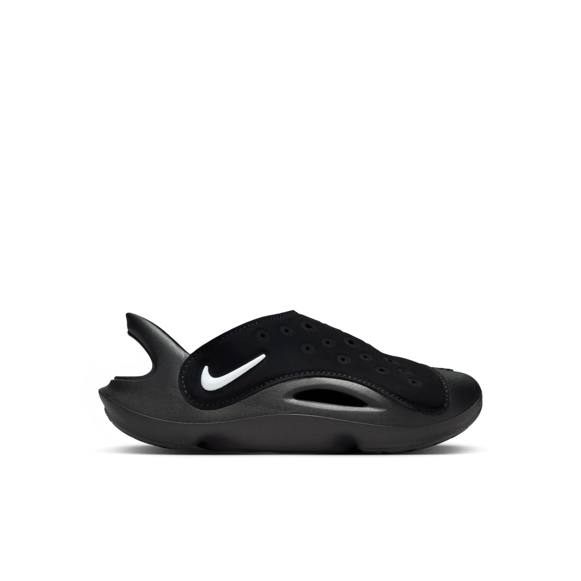 Aqua Swoosh Anthracite Black PS