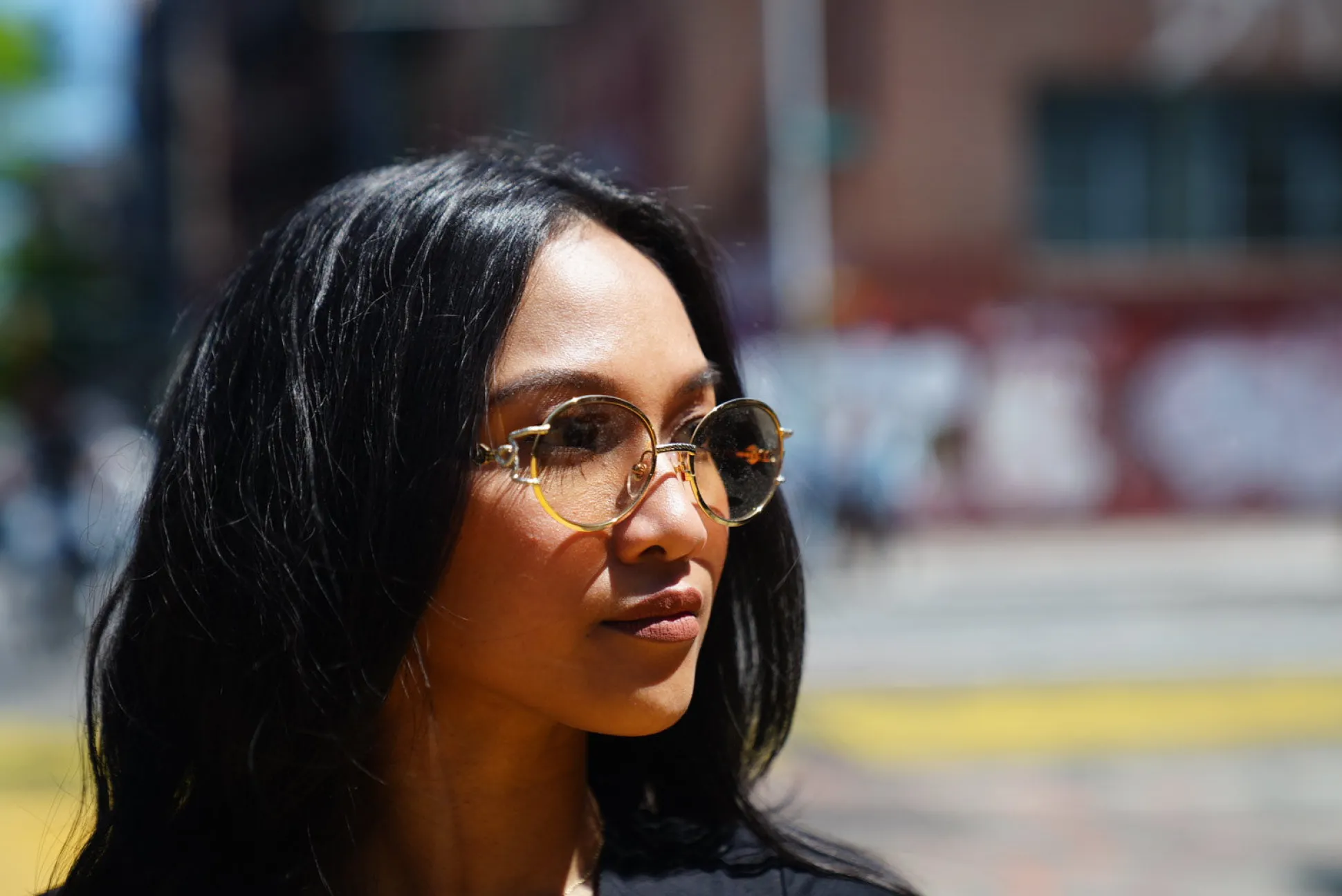 Artifact Rope Line Sunglasses Model 503 Gold