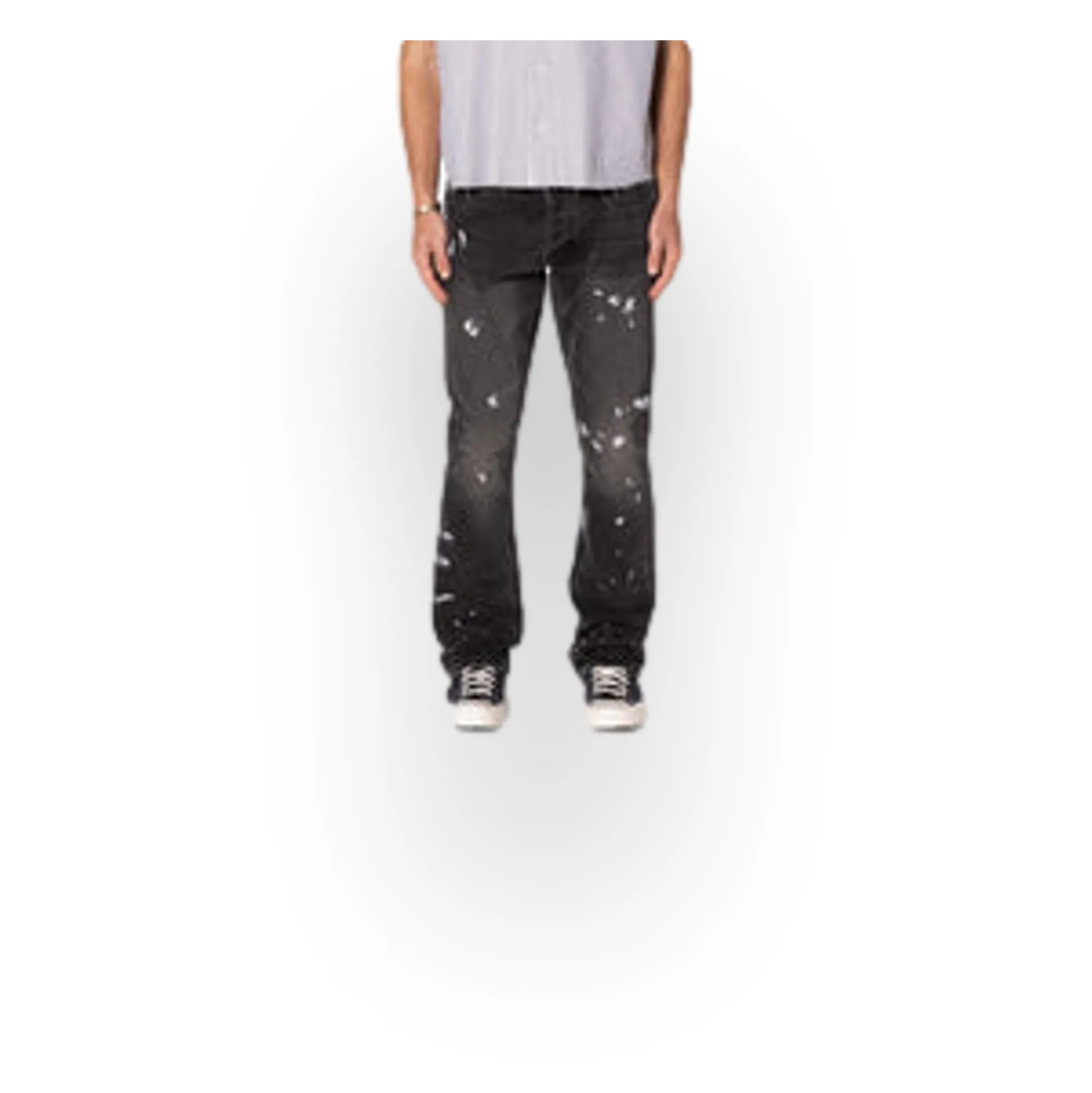 B679 Worn In Painted Pants