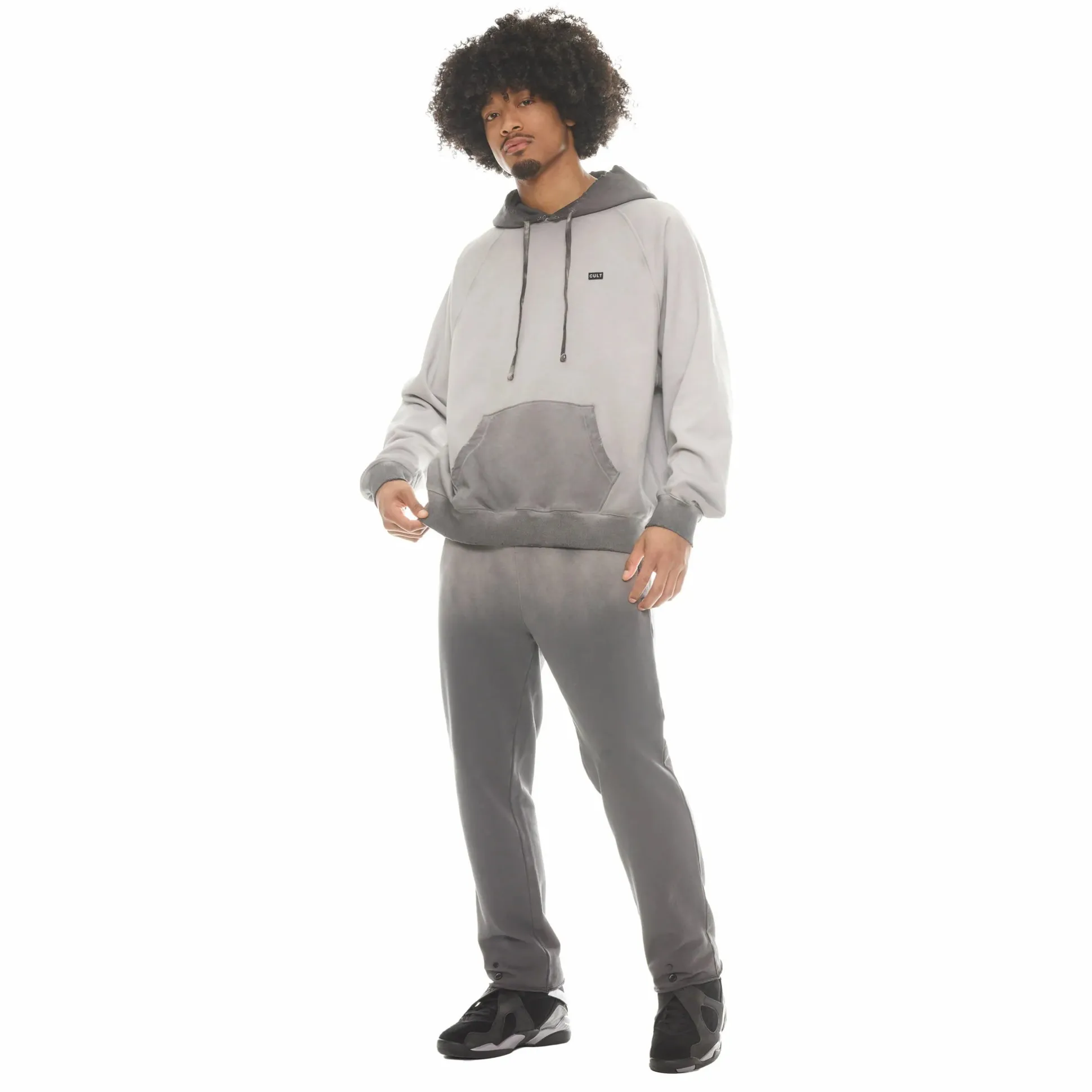 624BC-SP14A-Men Open Hem Sweatpants