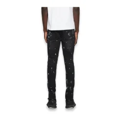 Black Resin Knee Slit