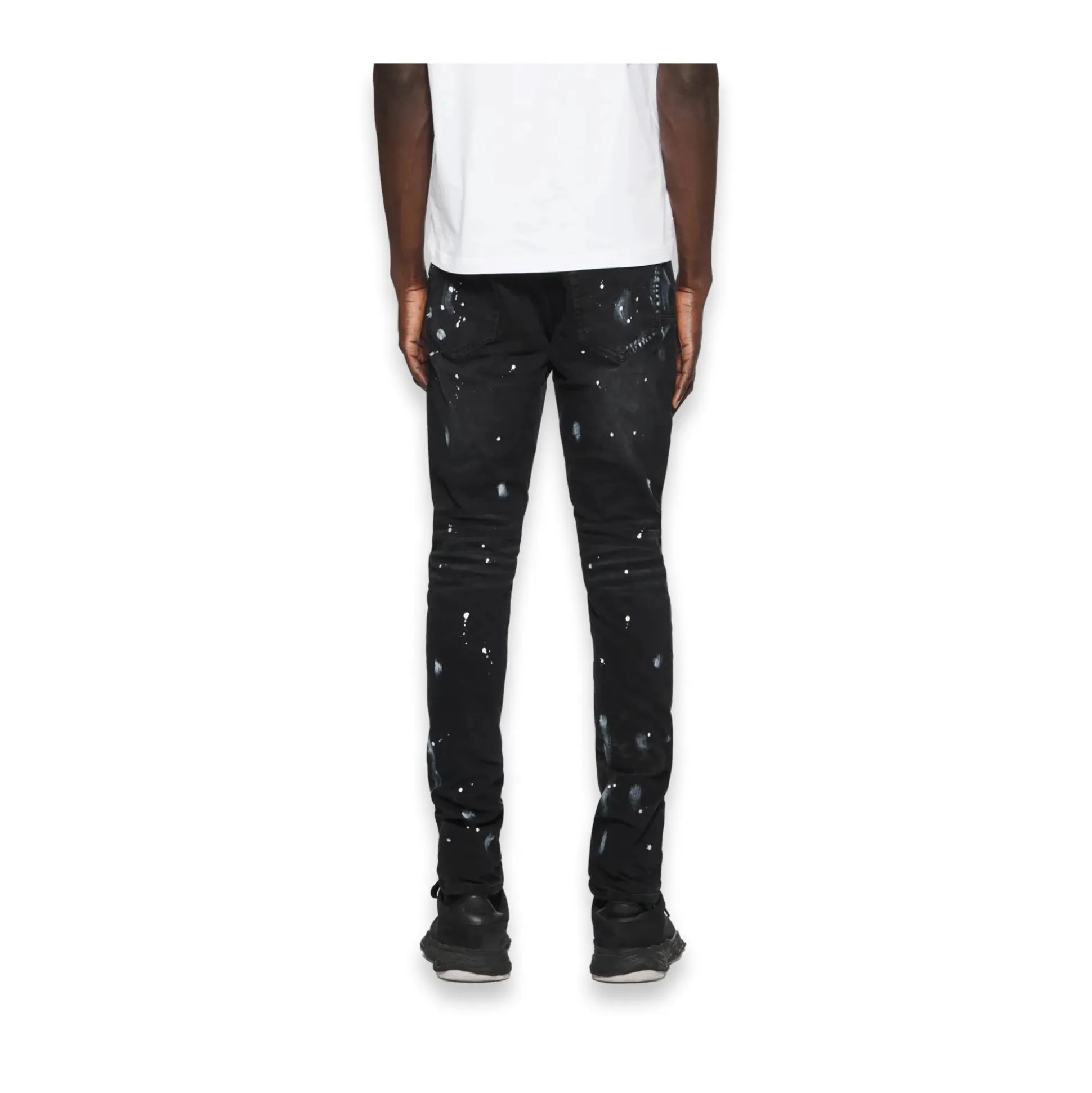 Black Resin Knee Slit