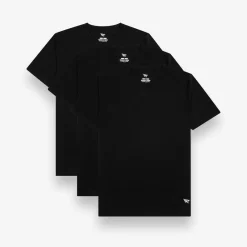 200011-BLK-Men Essential 3-Pack Tee