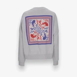 Boyfriend Fit Crewneck Sweatshirt