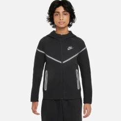 Boys' Reflective Full-Zip Hoodie