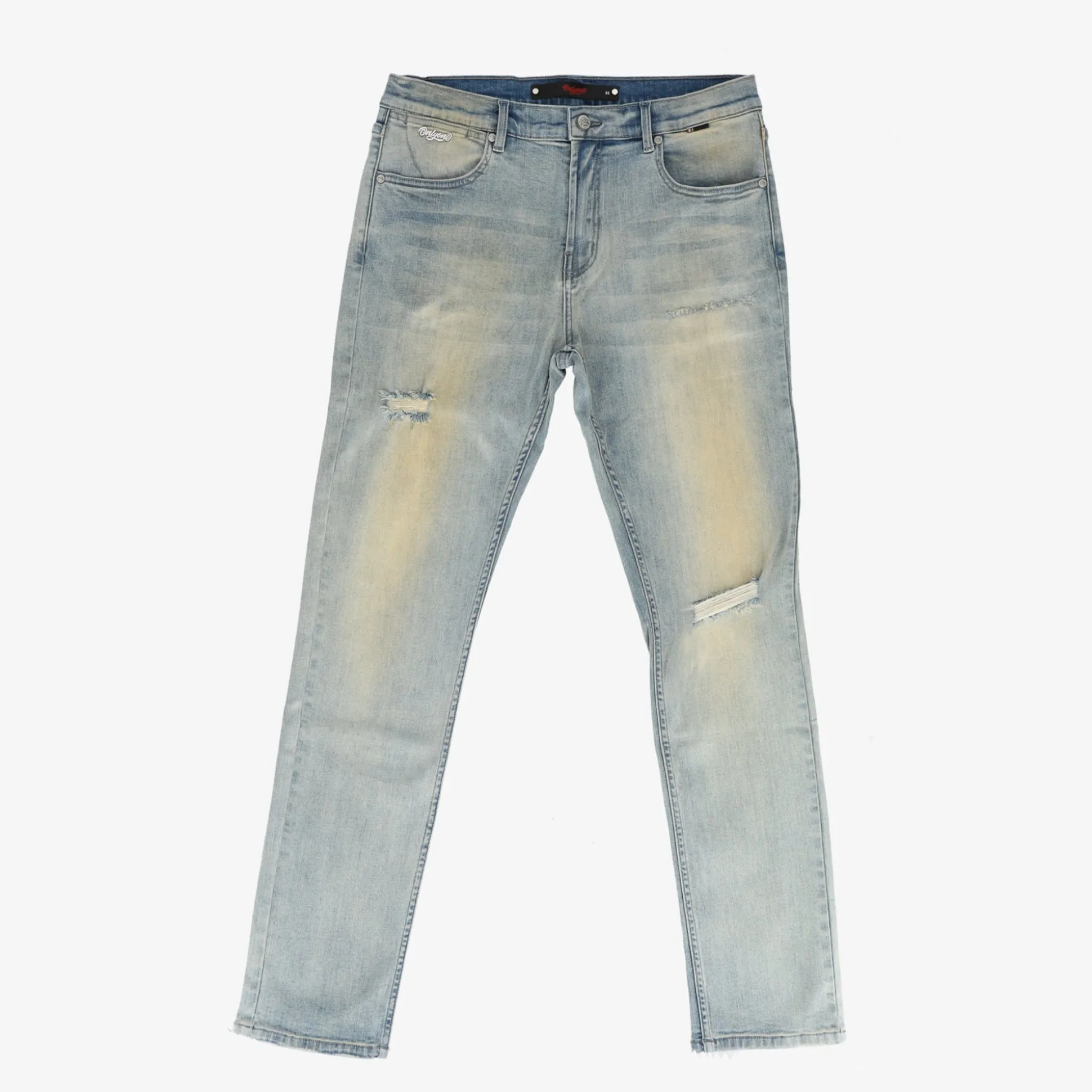 Bronx Fit Brown Over Dye Tint Jean