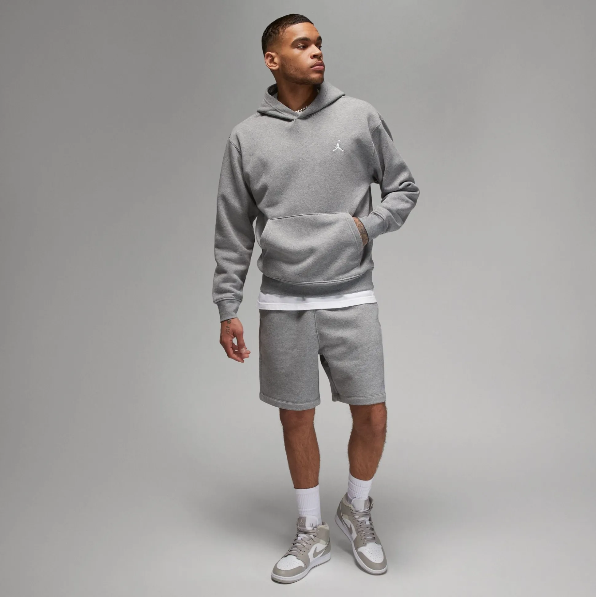 Brooklyn Fleece Printed Pullover Hoodie