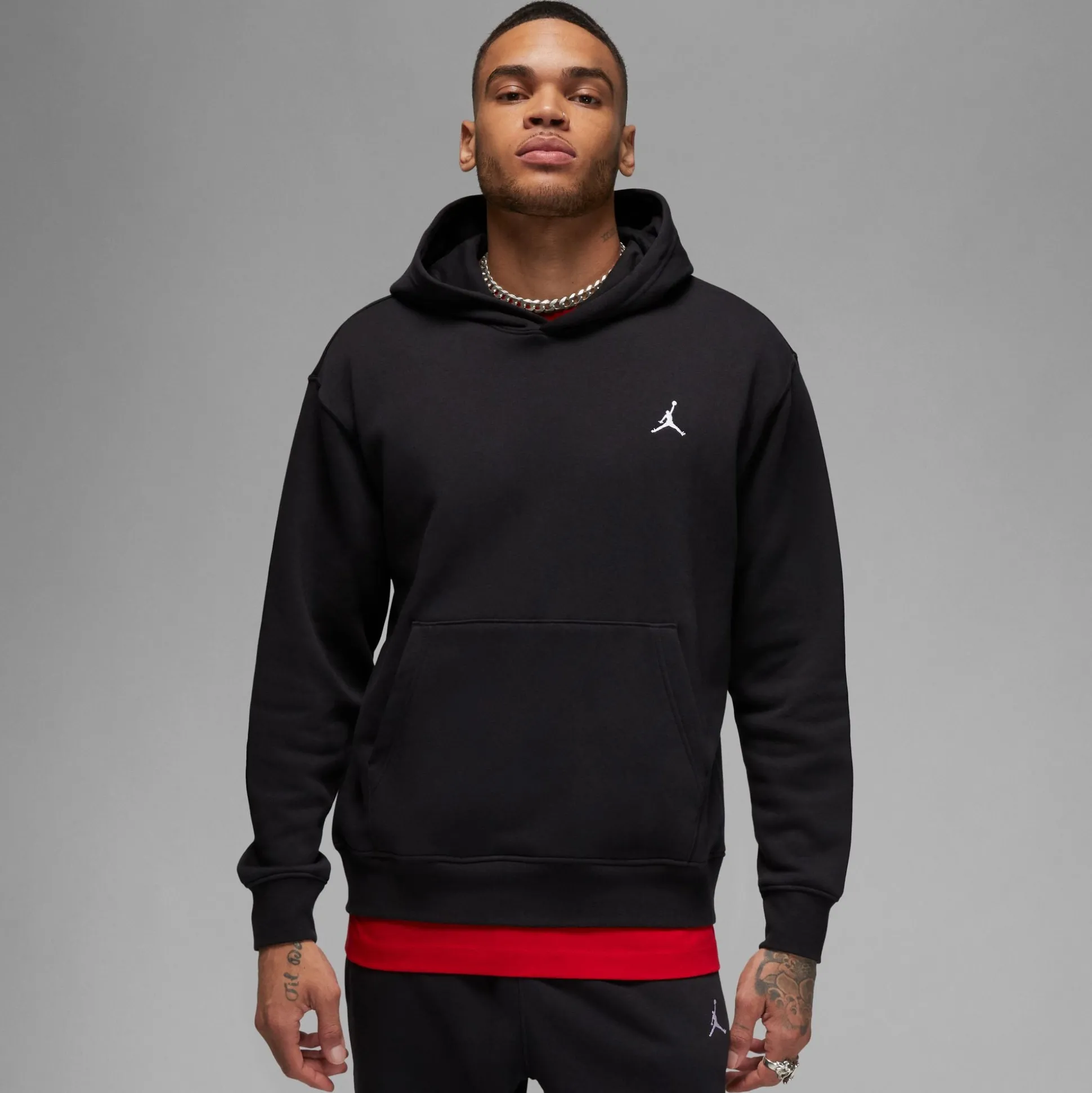 Brooklyn Fleece Printed Pullover Hoodie