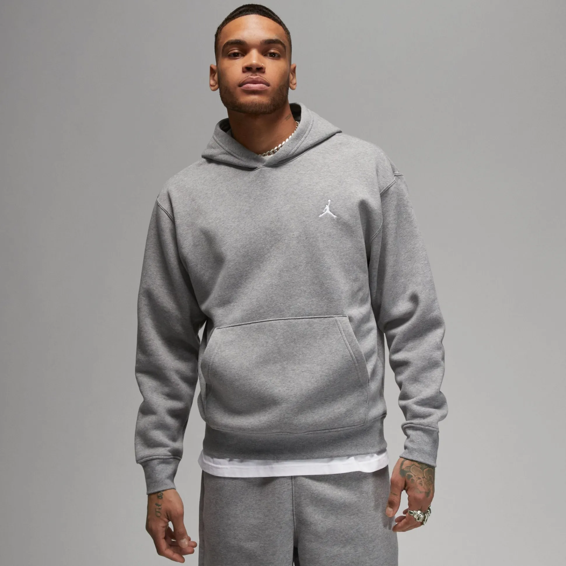 Brooklyn Fleece Printed Pullover Hoodie