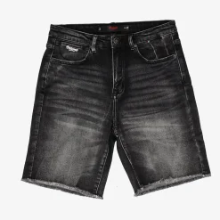 Brooklyn-Size UP Charcoal Black Denim Short
