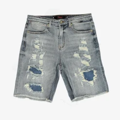 Brooklyn-Size UP Repair Blue Short