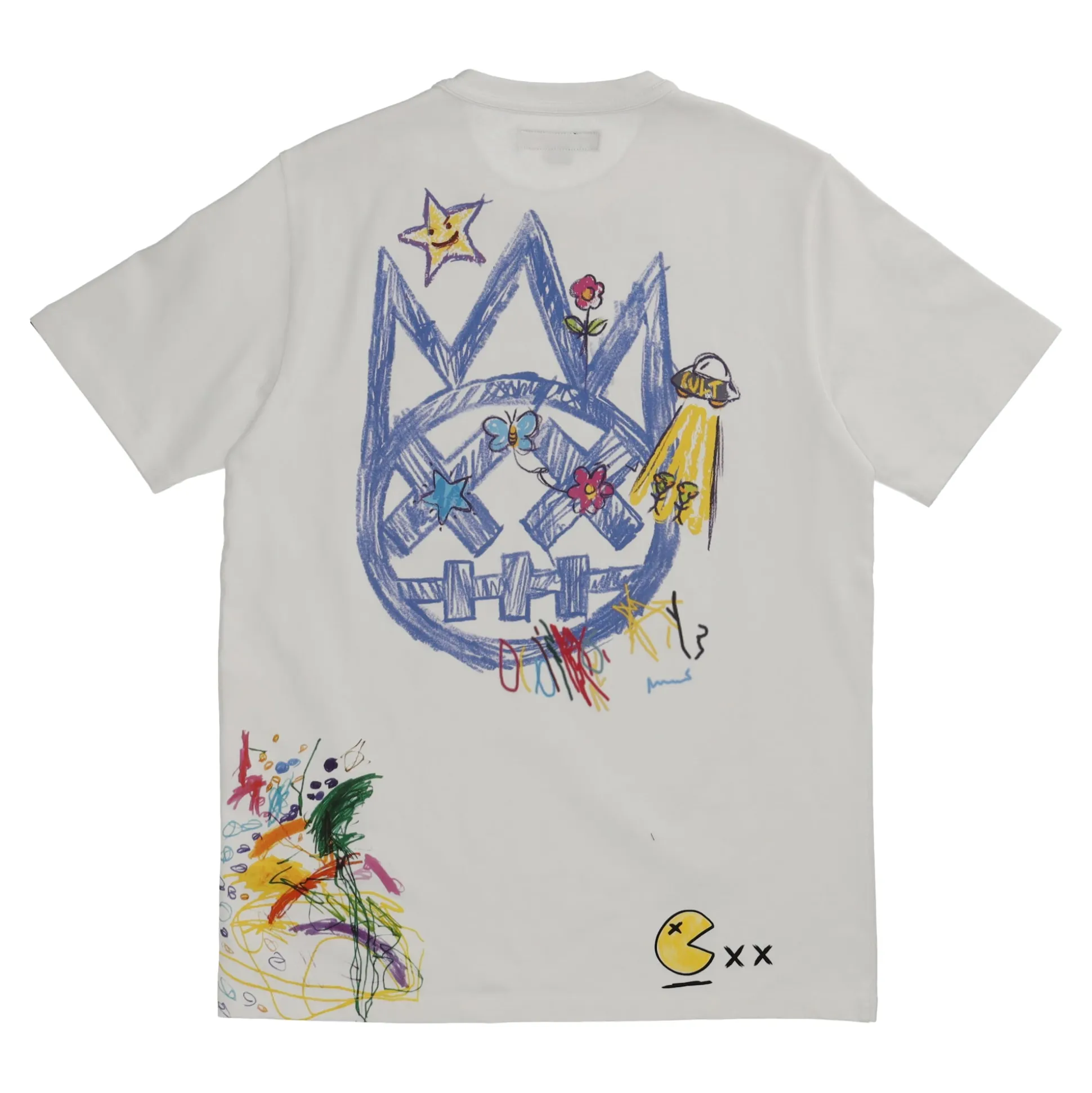 Caryon Logo Short Sleeve Crew Neck Tee White