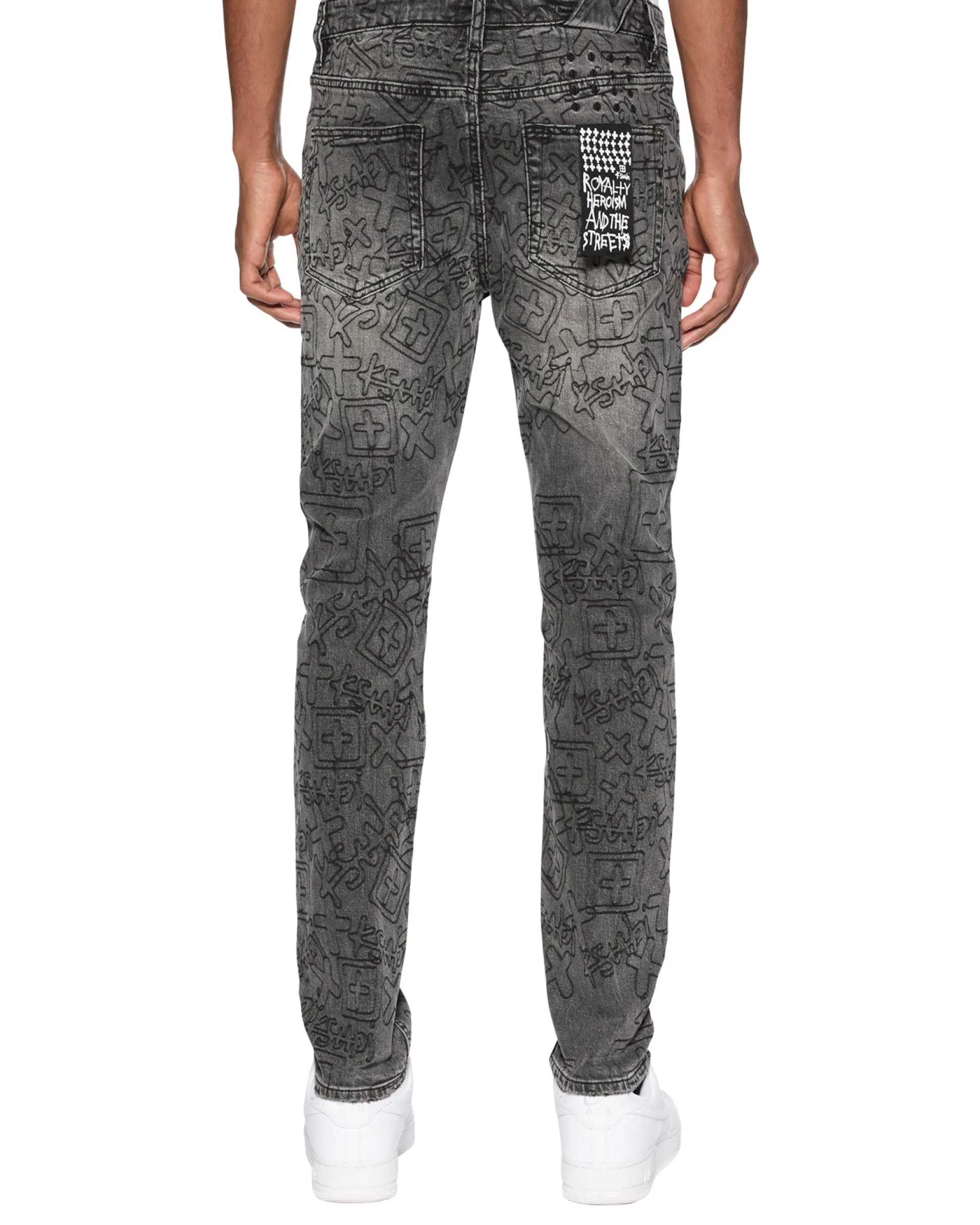 Chitch Stencil Stitch Jean