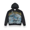 Chrome Liberty Zip Hoodie (Black Wash)