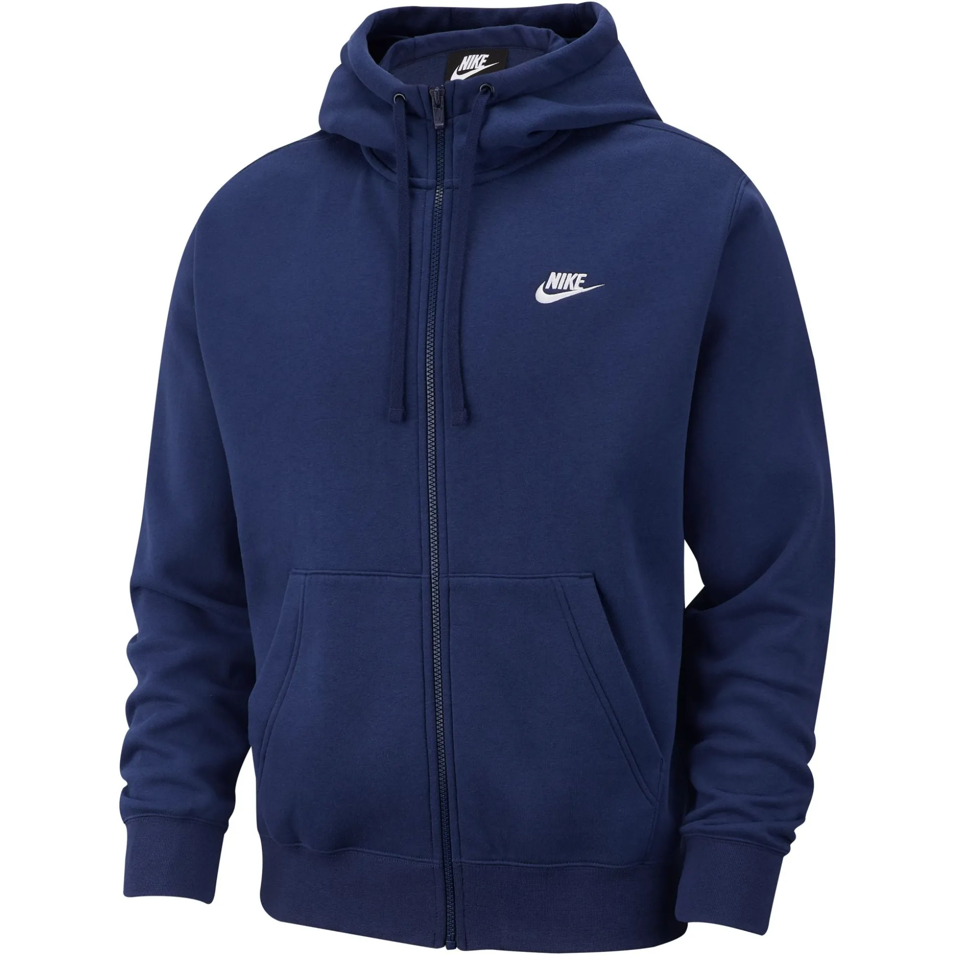 Club Fleece Blue Full Zip Hoodie