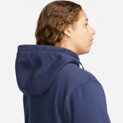 Club Fleece Blue Full Zip Hoodie