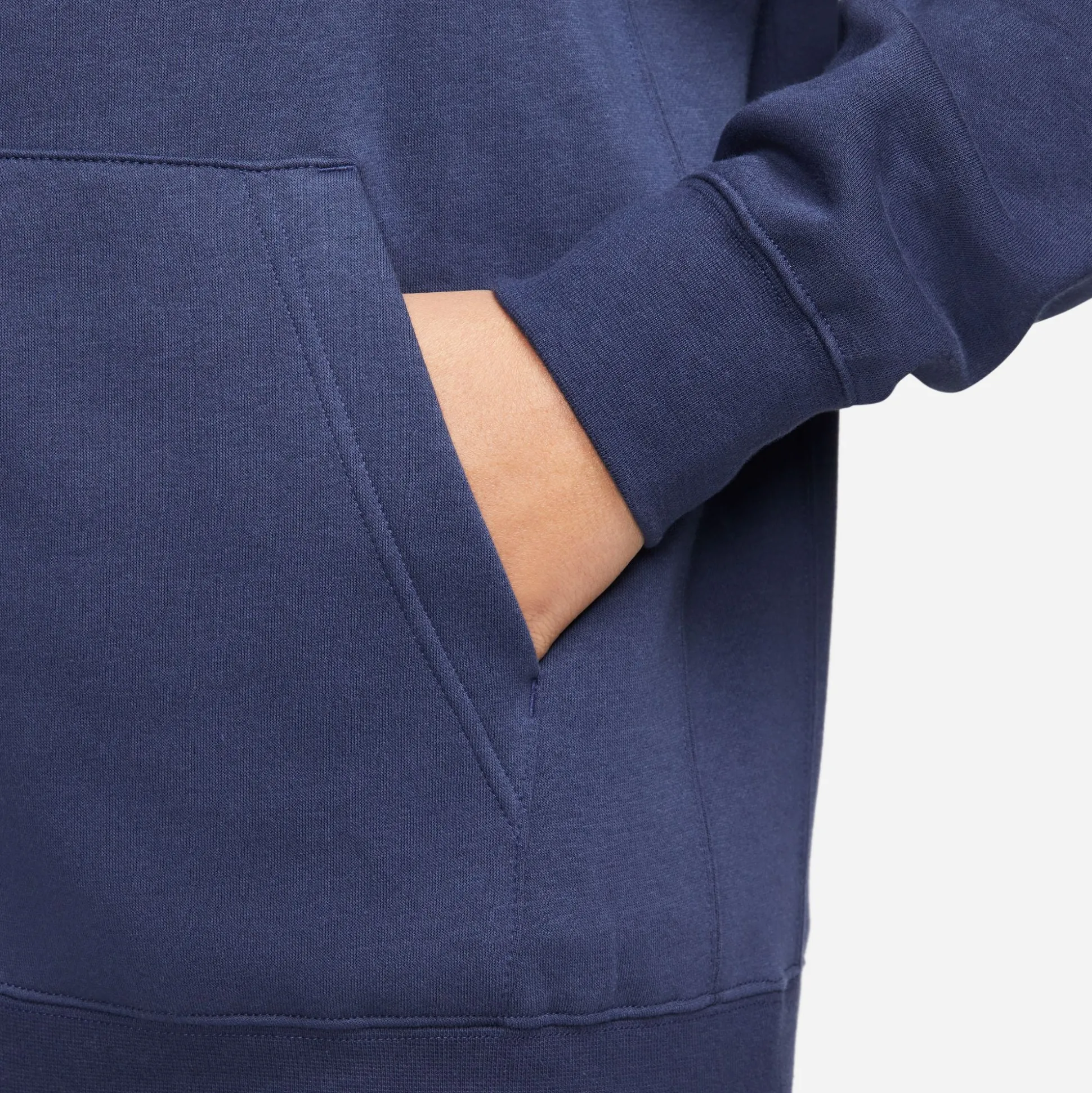 Club Fleece Blue Full Zip Hoodie