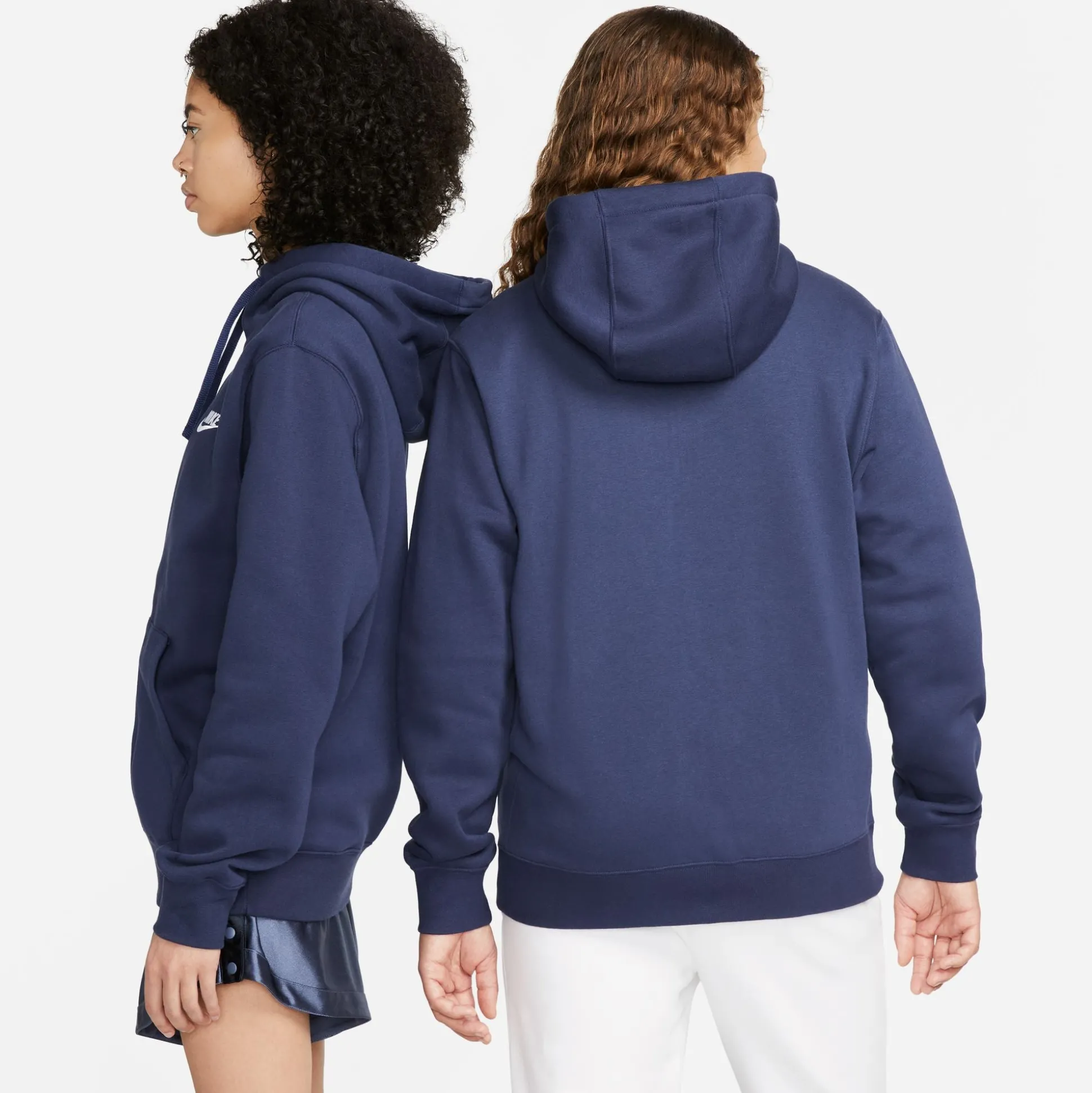 Club Fleece Blue Full Zip Hoodie