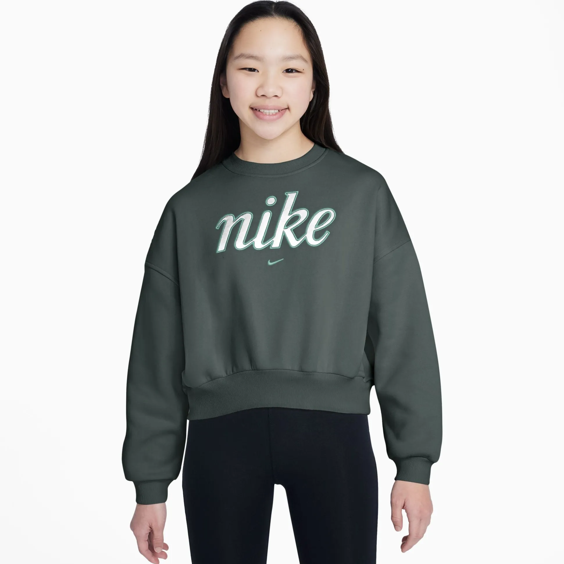 Club Fleece Boxy Crewneck