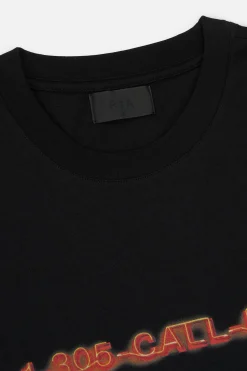 COLIN OVERSIZED SHORT SLEEVE TEE | BLACK CALL RTA