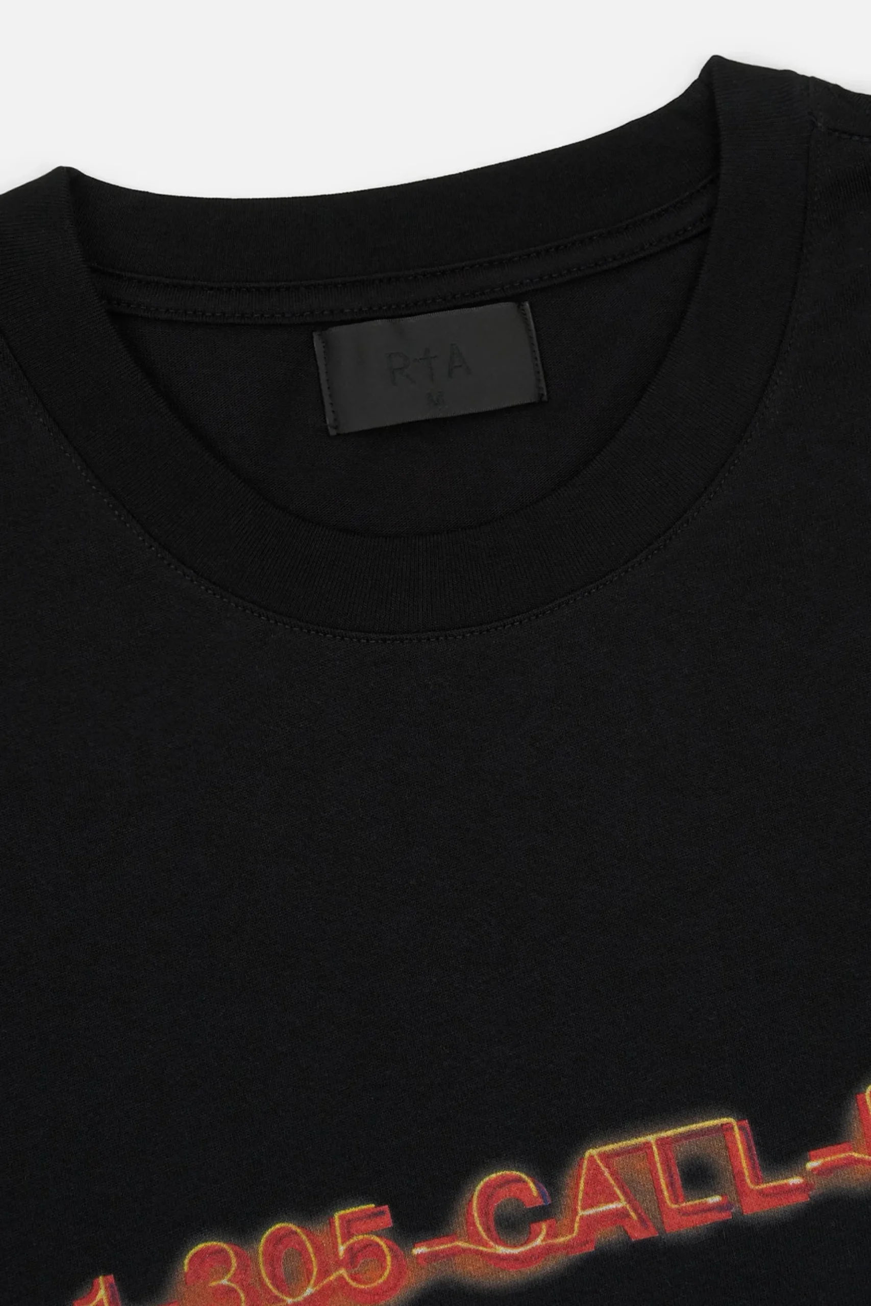 COLIN OVERSIZED SHORT SLEEVE TEE | BLACK CALL RTA