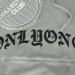 Collectors Club Globe Washed Pullover Hoodie