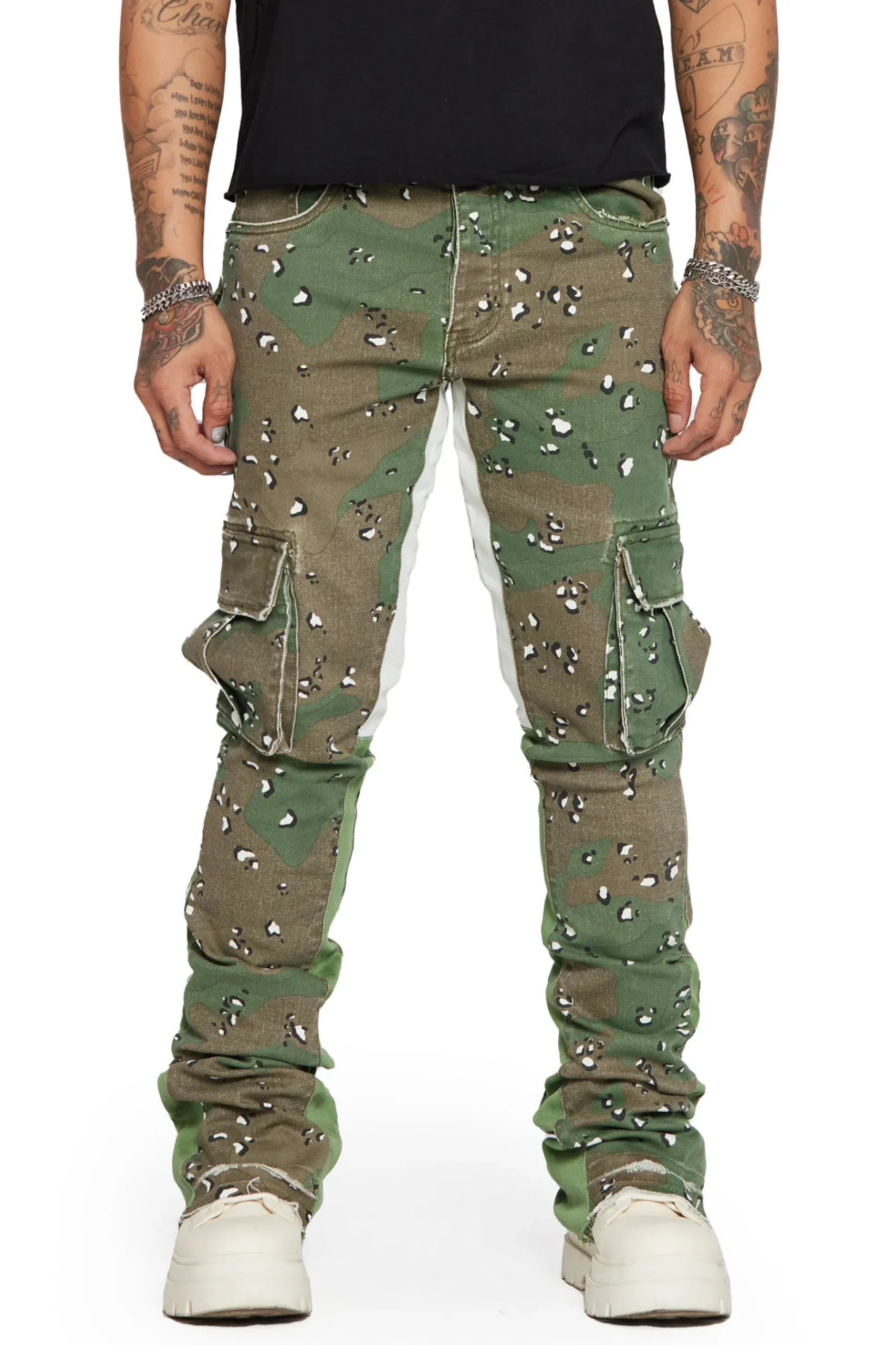 Commander Stacked Flare Jean
