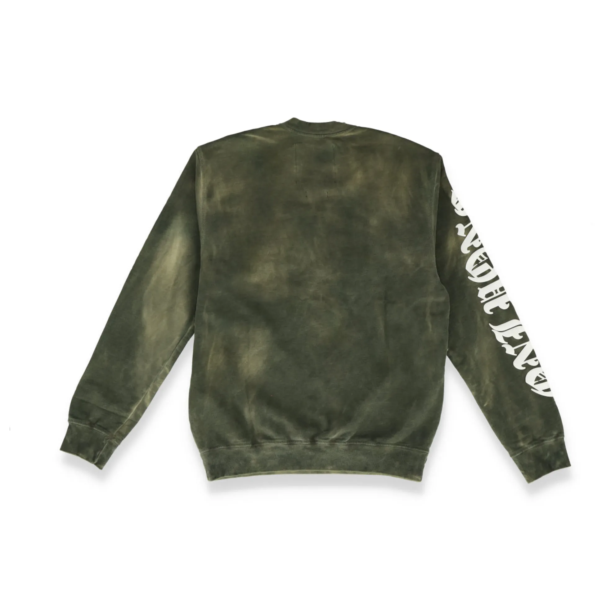 Cracked Puff Print Crewneck