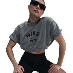 Crop French Terry Tee
