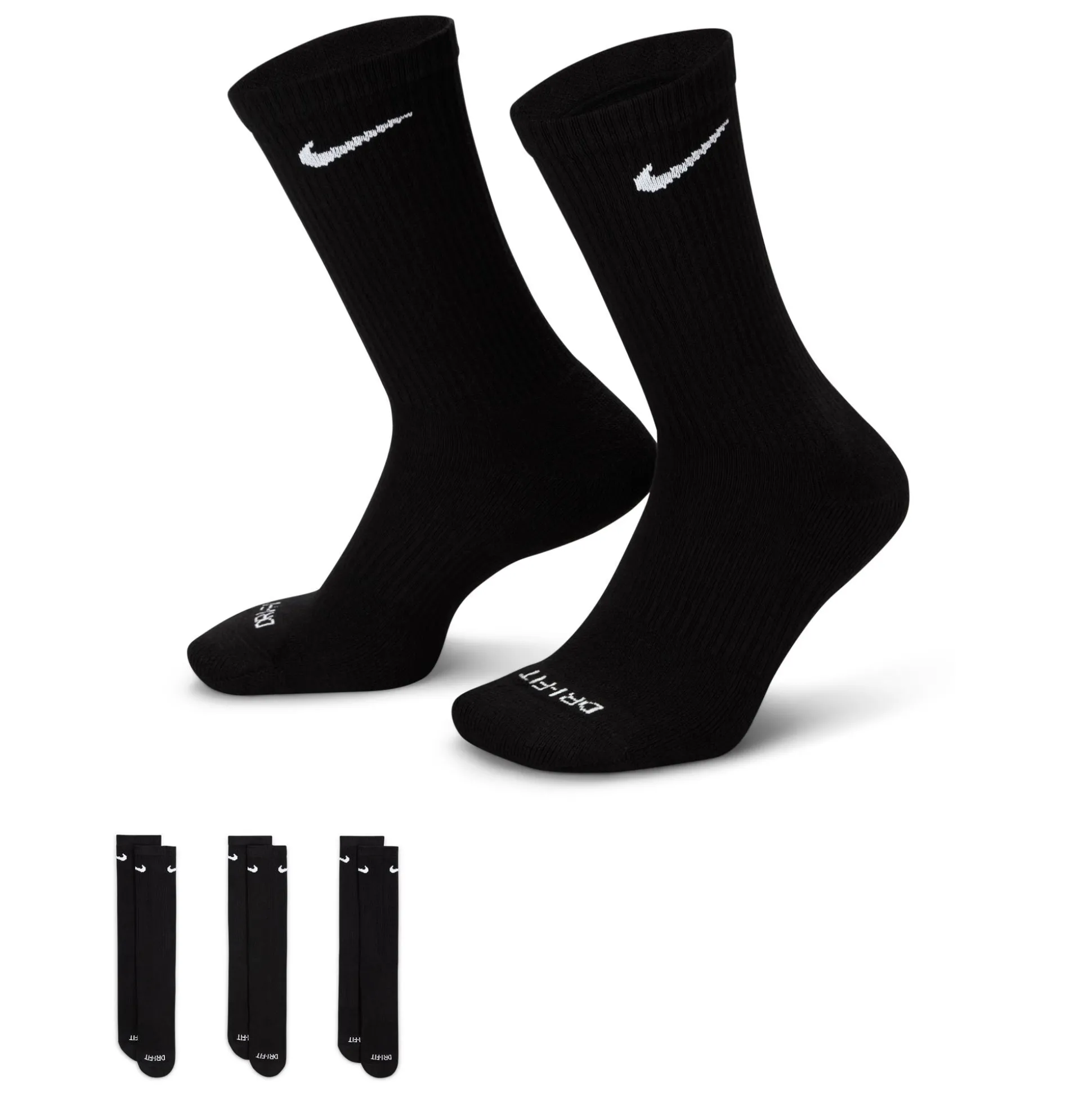 Cushioned Training Crew Socks
