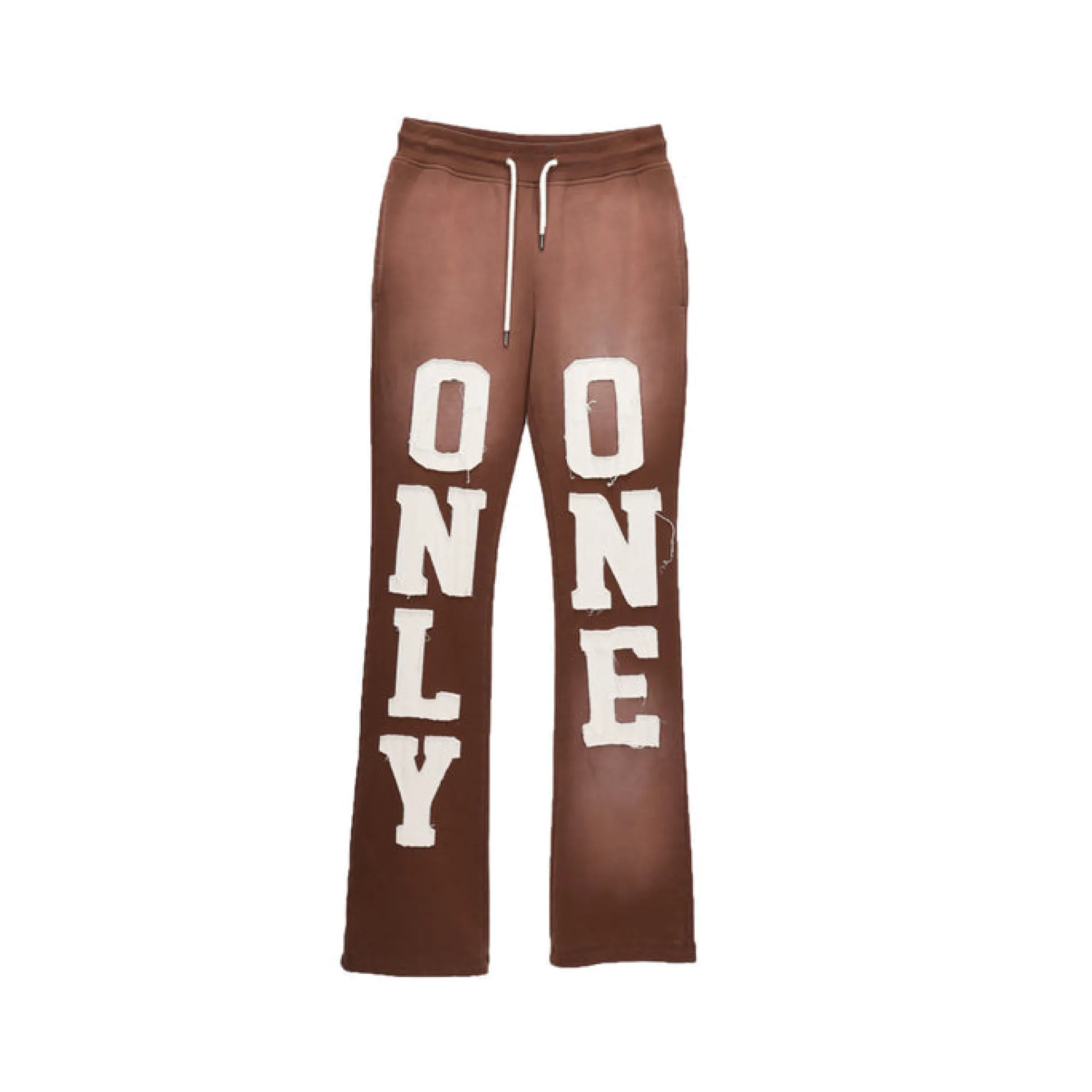 Cut And Sewn Distressed Sweatpant