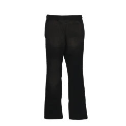 Cut And Sewn Distressed Sweatpant black