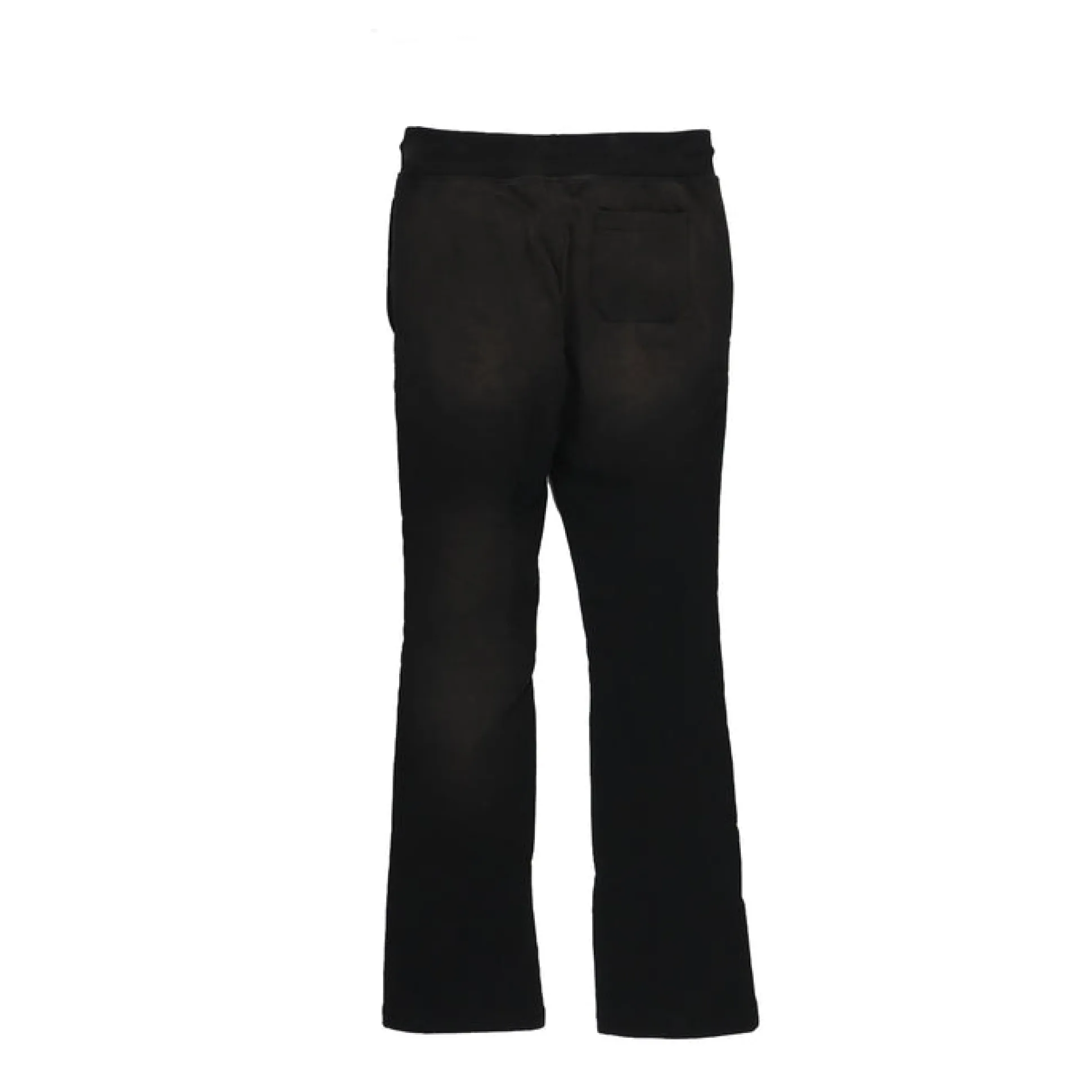 Cut And Sewn Distressed Sweatpant black
