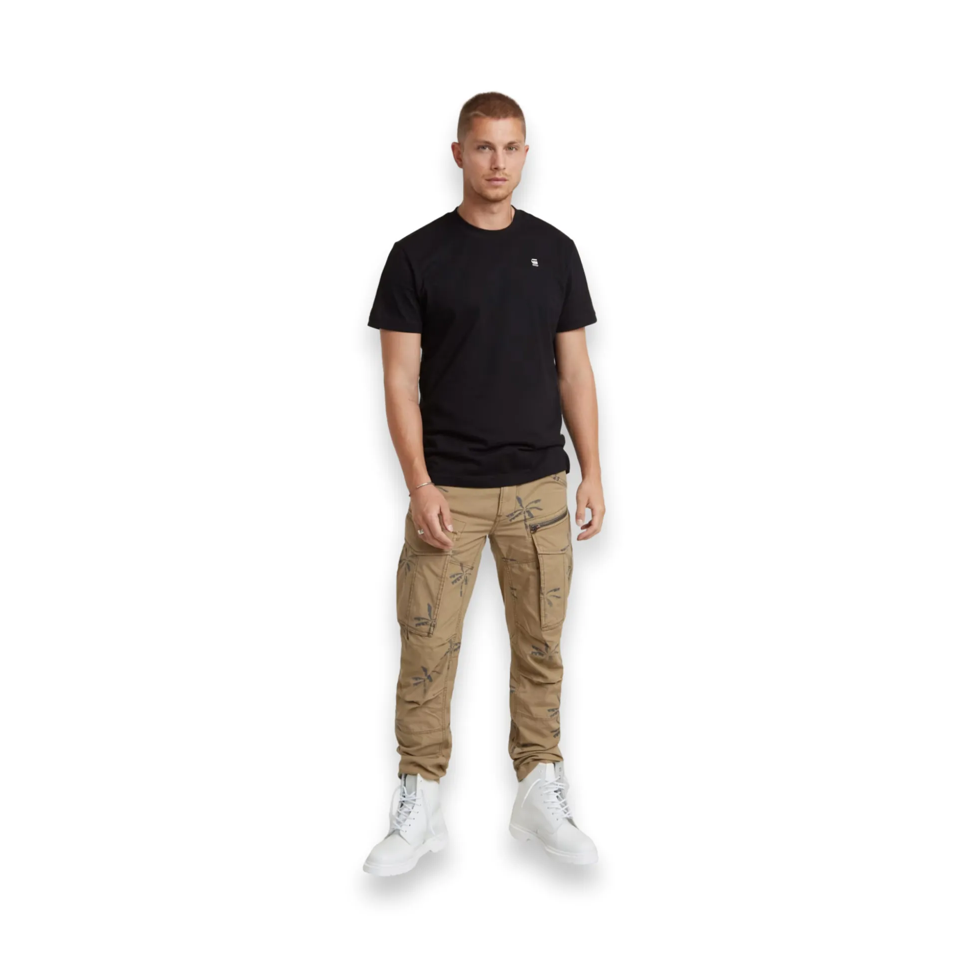 D02190-D386-G629-Men Rovic Zip 3D Regular Tapered