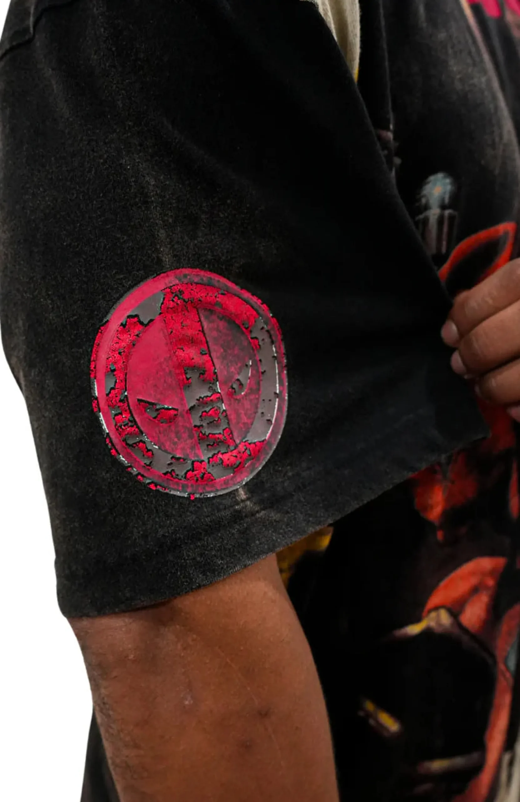 Deadpool x Wolverine - Regeneration Rivals Oversized Black T-Shirt