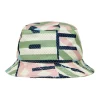 Diamond and Stripes Bucket Hat - Pink