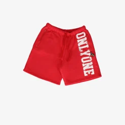 Distressed Printed Short