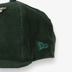 101292-DRKGRN-Men Corduroy Crown 9Fifty Snapback Hat